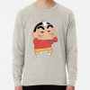 ssrcolightweight sweatshirtmensoatmeal heatherfrontsquare productx1000 bgf8f8f8 2 - Shinchan Shop